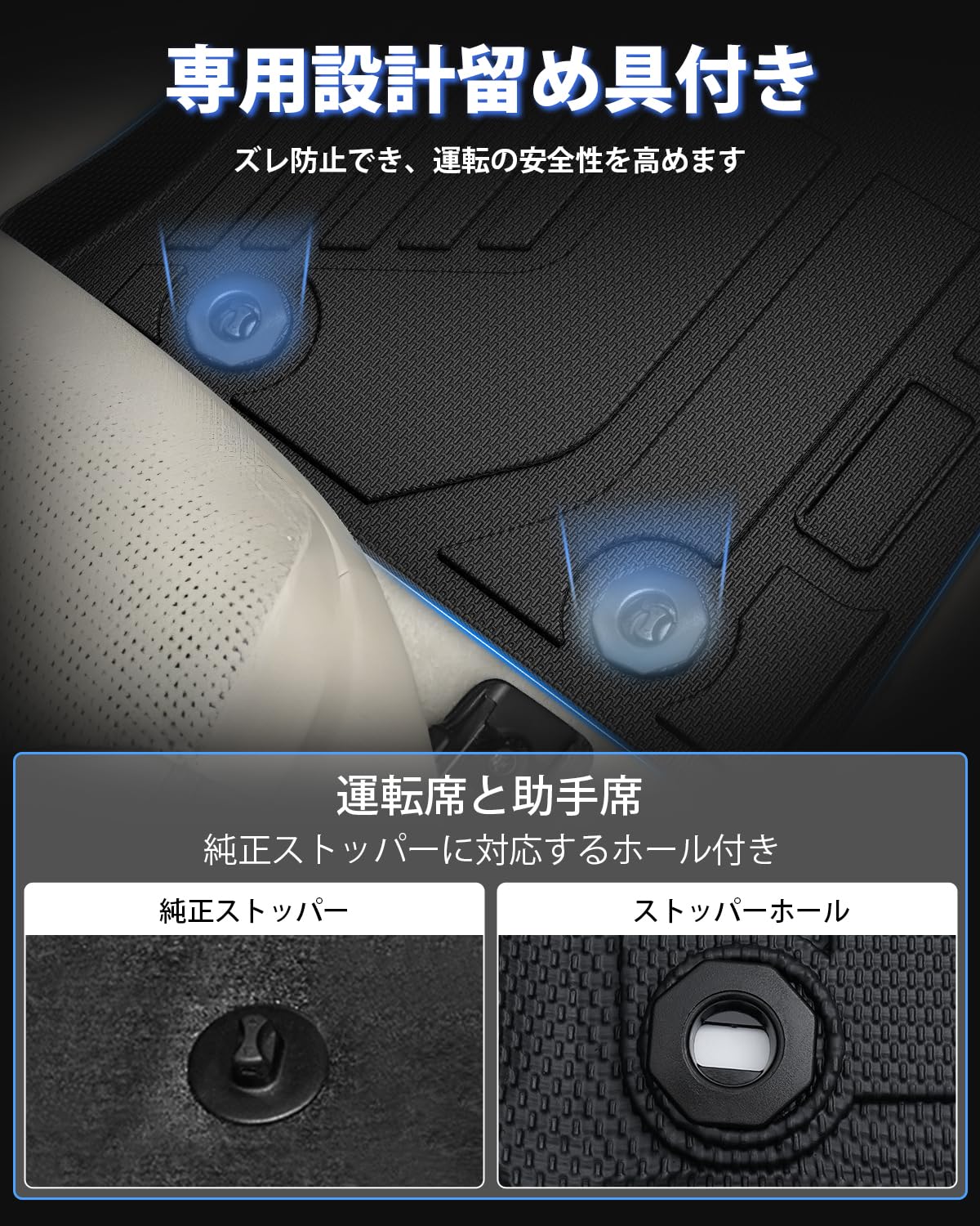 Amazon.co.jp: Mixsuper ランドクルーザー300系 フロアマット 防水